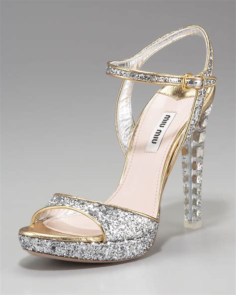 grey MIU MIU Heels for Women 